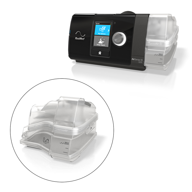 Câmara de água lavável HumidAir para CPAP AirSense, AirStart e VPAP AirCurve Resmed