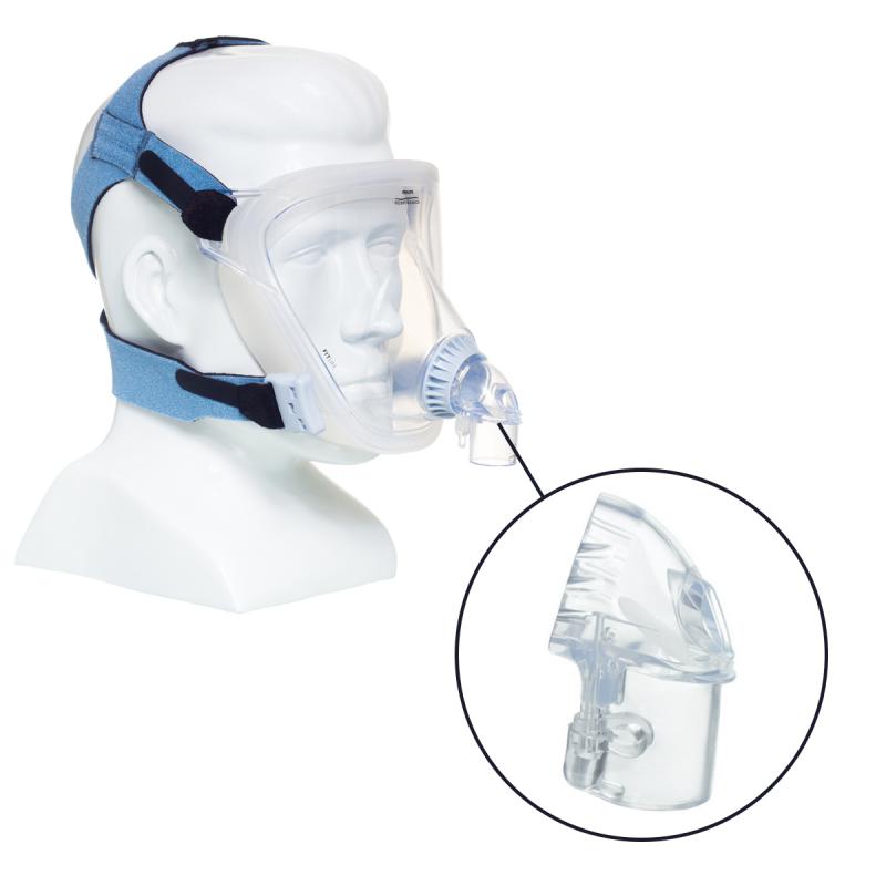Cotovelo adaptador com exalação para máscara FitLife