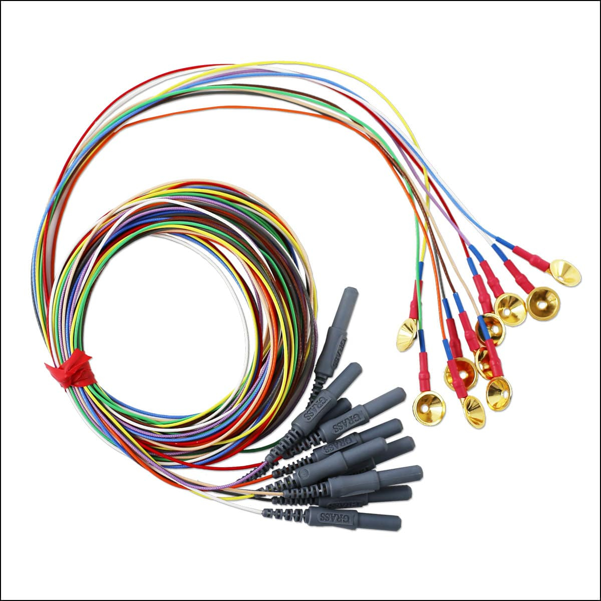 Eletrodos Grass 72" - EEG para Alice 5/6 ou EMG para Alice PDX - Philips Respironics