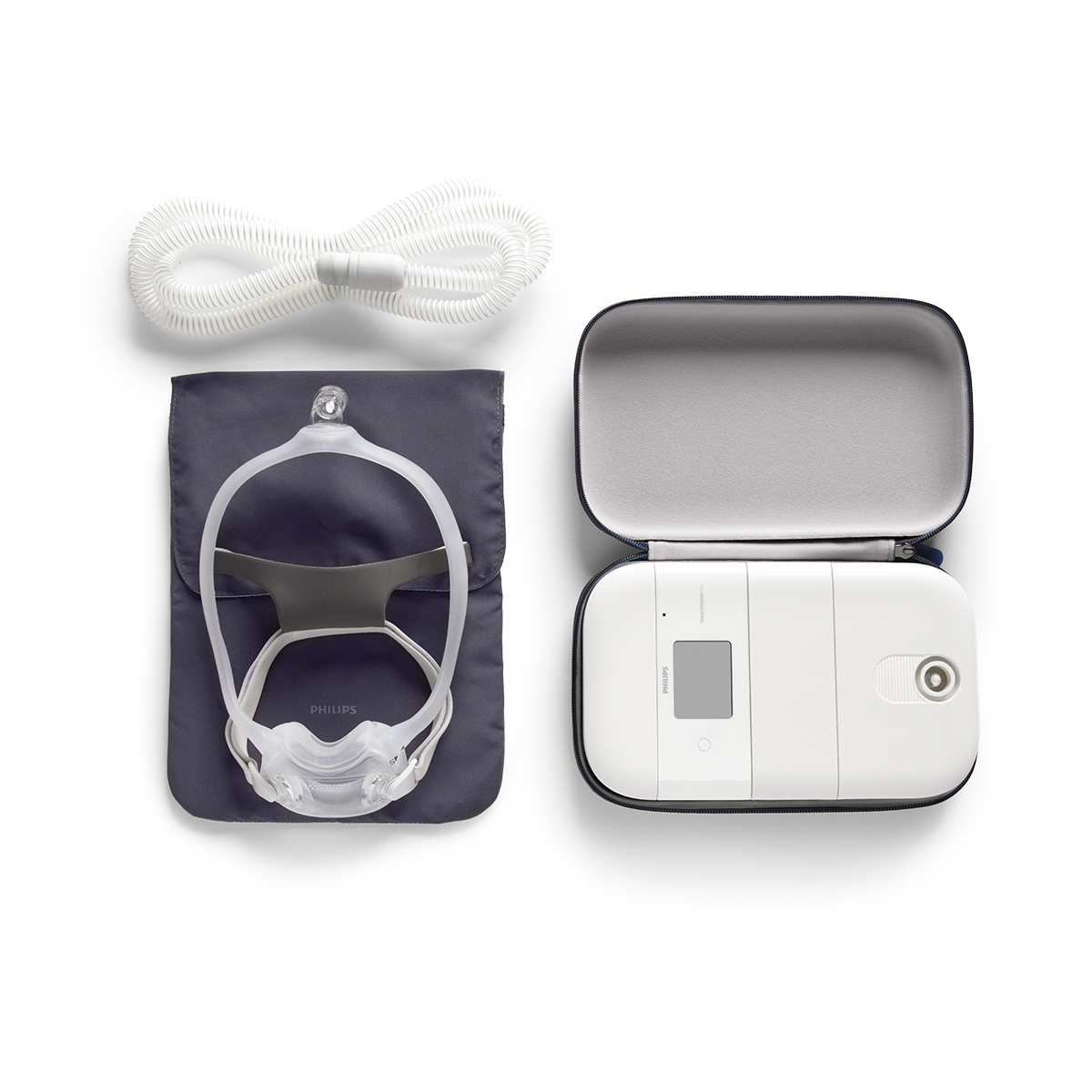 Kit de viagem médio para CPAP DreamStation Go Philips Respironics