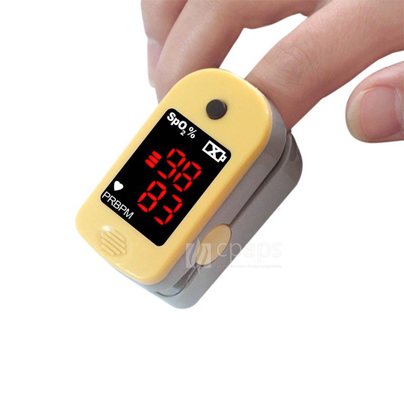 Oxímetro de pulso MD300C1 Amarelo - ChoiceMMed